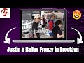 Justin Bieber and Hailey Baldwin Cause a Frenzy in Brooklyn NYC 07-29-18