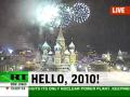 Видео Champagne supernova! Russians meet New 2010 Year