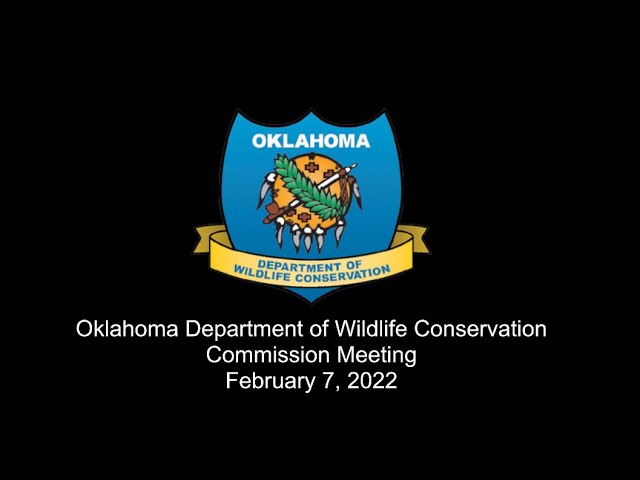 Watch ODWC February 7, 2022 Commission Meeting on YouTube.