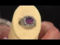 Or Paz Sterling 4.40 ct tw Amethyst Cabochon Ring with Sandra Bennett