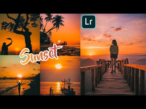 Tutorial Edit Foto Sunset | Lightroom Mobile