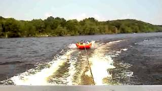 Me And Meagan Tubing. It Was My First Time