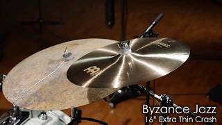 Meinl Cymbals B16JETC Byzance 16" Jazz Extra Thin Crash Cymbal