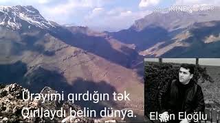 Çoxalıbdı Dəlin Dünya. Elsan Eloglu