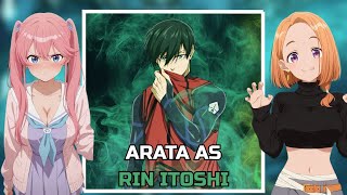 The Shiunji Family Children React To Arata As Rin Itoshi Blue Lock Gacha React