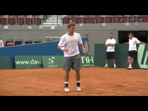 James Duckworth at the Davis Cup