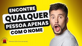 Como Achar Pessoas Pelo Nome Po A Po