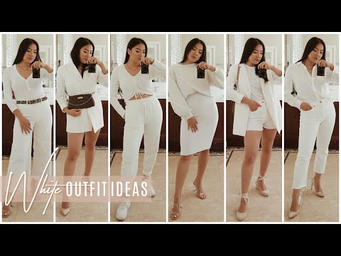 All White Outfit Ideas for Spring - YouTube