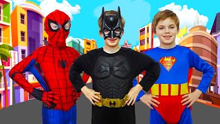 Superhero Song  Kids Songs & Nursery Rhymes by Nick and Poli