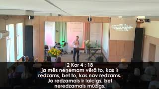 A.Tīrons - Ko es redzu un kam es ticu. Dievkalpojums - 16.08.2020