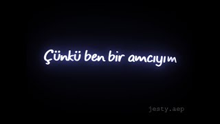 Amcı - feat. Porçay (Neon lyrics) xD