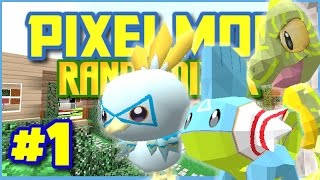 Pixelmon Randomizer S3 ? CRAZY STARTERS! Episode 1 (Minecraft Roleplay)