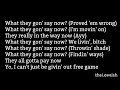 J. Cole & MoneyBagg Yo Say Na HQ Lyrics J. Cole & MoneyBagg Yo Say Na HQ Lyrics