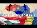 Romania vs Hungary: Simulated conflict and armed forces comparison (2021)