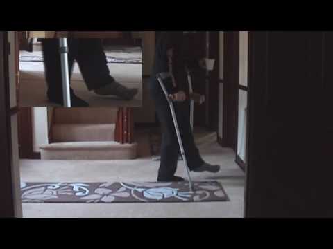 How to carry a drink with crutches