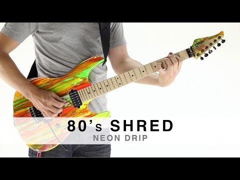 80's Shred™ Neon Drip - Suhr Limited Edition Custom Guitar