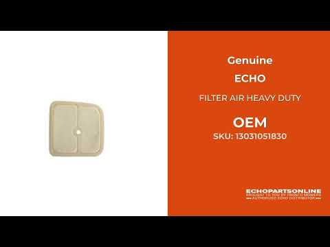13031051830 - FILTER AIR HEAVY DUTY - ECHO Genuine OEM Part 13031051830 - FILTER AIR HEAVY DUTY - ECHO Genuine OEM Part