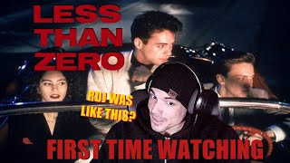 Less Than Zero 1987 - First Time Watching Movie Reaction