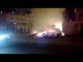 حريق في شرورة في حي سلطانه