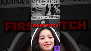 Aespa Karina Makes It To Baseball Pitch Despite Tight Schedule, Fans Worried