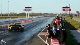 Underground Racing Huracan STO Goes 233 MPH | TX2K22 FRIDAY Hightlight