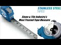 Komelon Stainless Steel Tape Measure Video