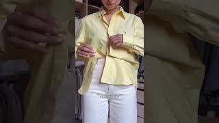 Perfect Cropped Shirt Hack What Do You Think Comment Below