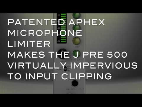 THE NEW APHEX 500 SERIES - J-PRE 500 PREAMP