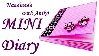How to make mini DIARY