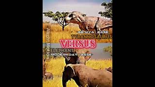 Tyrannosaurus Rex Rl Vs African Elephant