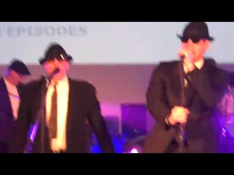 Video form 100th episodes party - Jensen Ackles sings with the Impalas! Smitty Werben Jigger Man Jensen