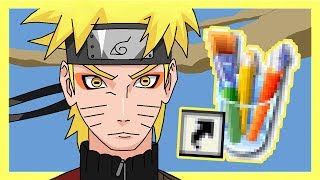 How To Draw Manga Anime in MS Paint
