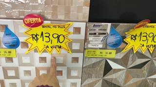 💥Pisos, Porcelanatos, Revestimentos, 3D, Mármores, Cerâmicas 😍 Muito Barato 😱 Pirando nessa Loja 😲🤭🤗