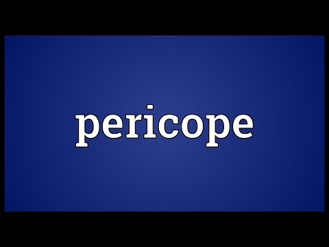 Header of pericope