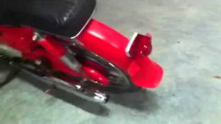 1967 Ca160 Honda Dream Start Up And Ride