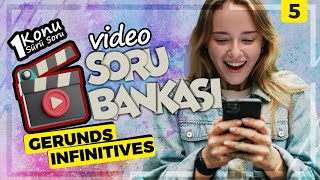 Gerunds & Infinitives Yks-Di̇l Ydt, Yds, Yökdi̇l Video Soru Bankası