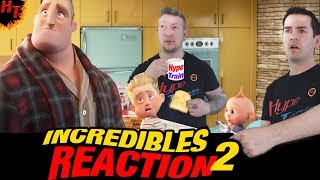 A BABYSITTING NIGHTMARE ! Incredibles 2 Trailer Reaction ft Holly Hunter&Brad Bird ( 2018 ) HD