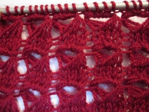 comment tricoter le point dentelle