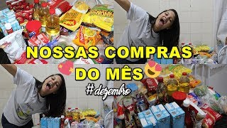 NOSSAS COMPRAS DE SUPERMECADO #DEZEMBRO #PARTE1 | Depois que Casei