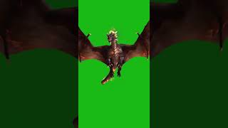 Fire Dragon Flyby Free Green Screen Vfx 916 Shorts Format No Copyright Overlay Fx