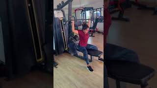 Malavika C Menon Gym Time