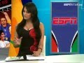 mayanti langer indian tv sports journalist with espn star sports fifa world cup 2010 Picture