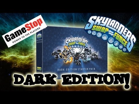 Skylanders SWAP FORCE DARK EDITION Starter Pack - GameStop Exclusive!