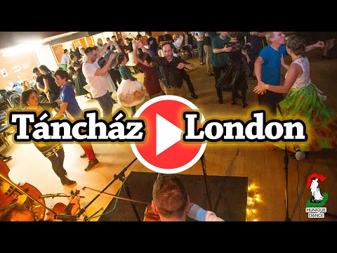 Füzesi táncok a londoni Hunique Dance táncházban