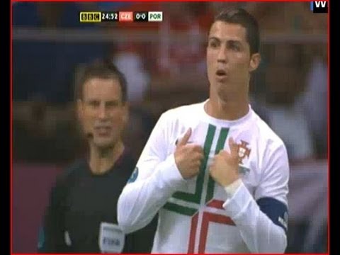 Ronaldo Tumblr on Euro 2012  Cristiano Ronaldo   S Header Sends Portugal Into Semifinals
