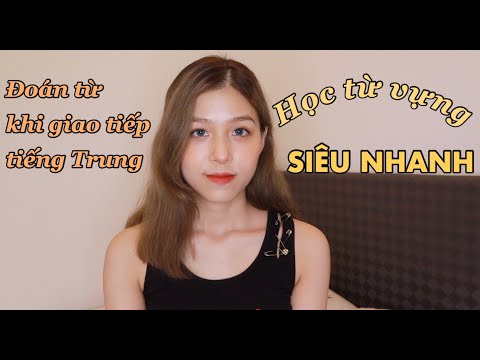 ĐOÁN TỪ VỰNG TIẾNG TRUNG "chuẩn không cần chỉnh"✧Cách mình học tiếng Trung hiệu quả| KAYLEE THAO