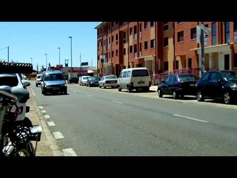 Bicicletada de IU en San Andrés del Rabanedo por un carril bici ya