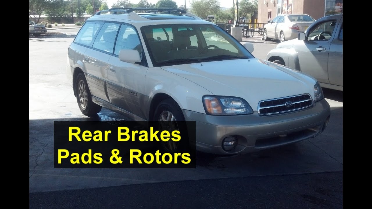 When To Replace Brake Pads >> Rear brake pad and rotor replacement, Subaru Outback ... When To Replace Brake Pads >> Rear brake pad and rotor replacement, Subaru Outback ...