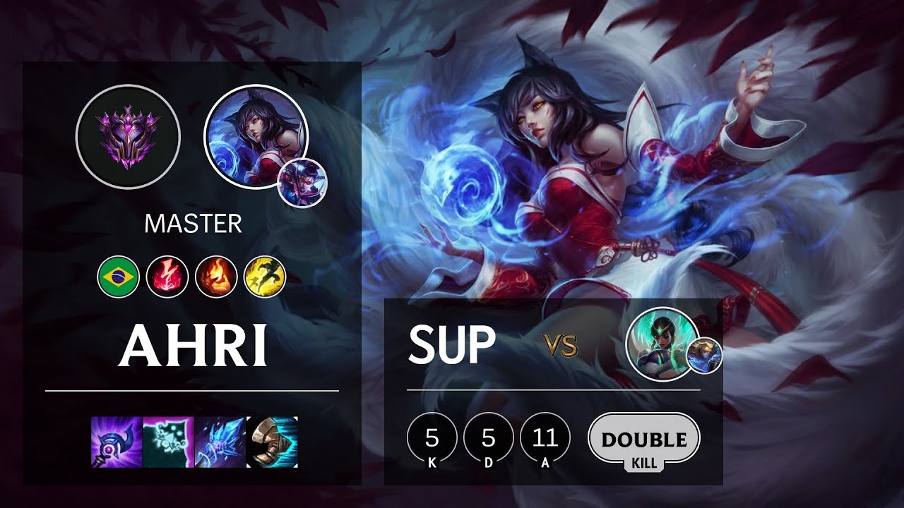 Ahri Support vs Karma - BR Master Patch 10.5.