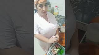 فيديو جديد درت روتين خاص بالكوزينة تشاركت معاكم فيه العشاء